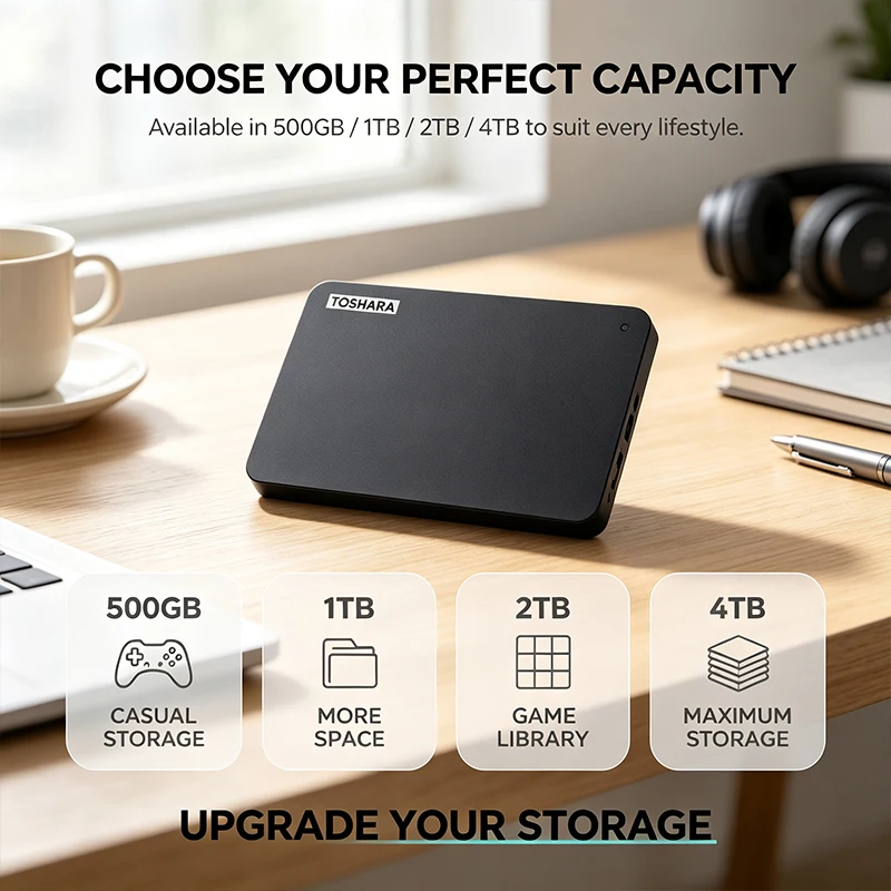 TOSHARA A3 Portable SSD  4TB 2 - Ssd 500Gb ulasan dan harga