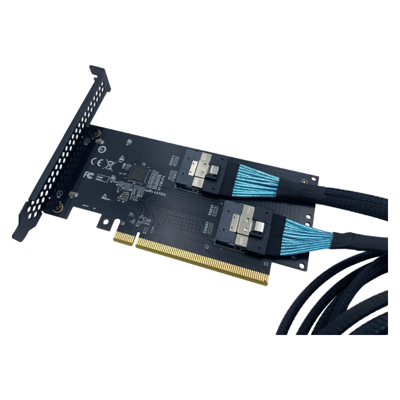 NEW PCIe X16 SFF‑8654 SlimSAS  - Memory Card Ssd ulasan dan harga