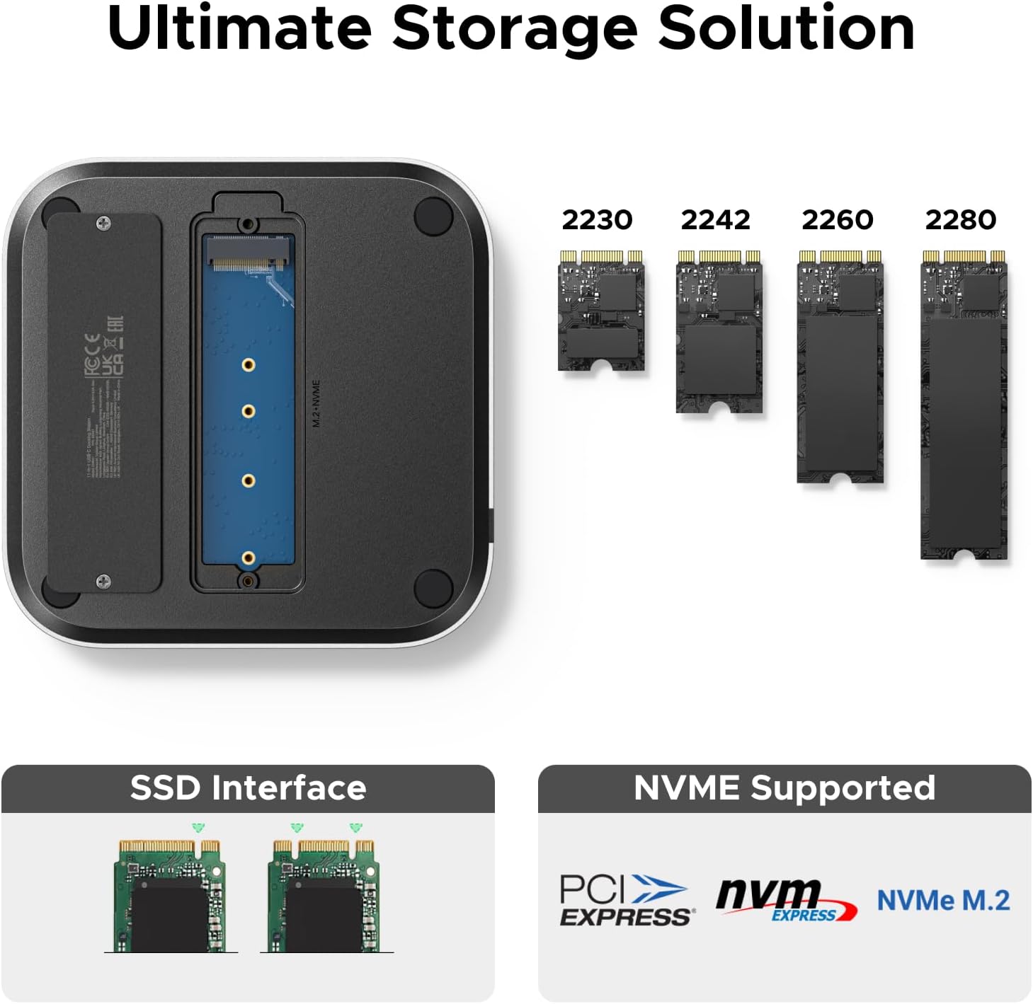 UGREEN Dock & Stand for  Mini  - Nvme Ssd ulasan dan harga