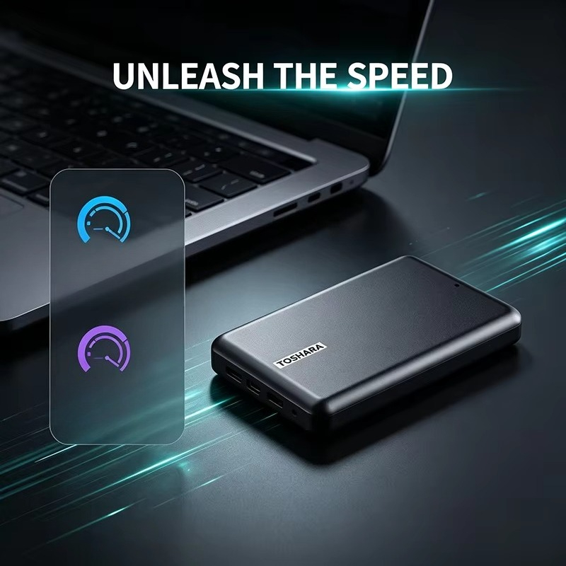 TOSHARA A5 Portable SSD 4TB 2T - Ssd 500Gb ulasan dan harga