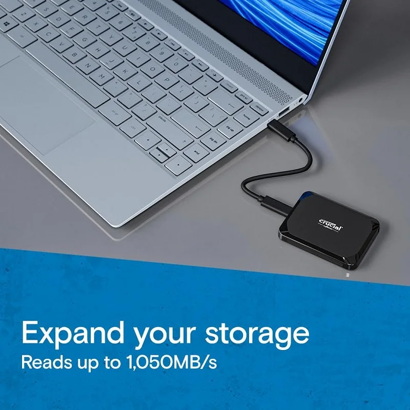 Crucial X9 4TB Portable SSD -  - External Ssd ulasan dan harga