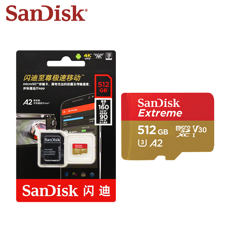 SanDisk Extreme V30 A2 microSD - Memory Card Ssd ulasan dan harga