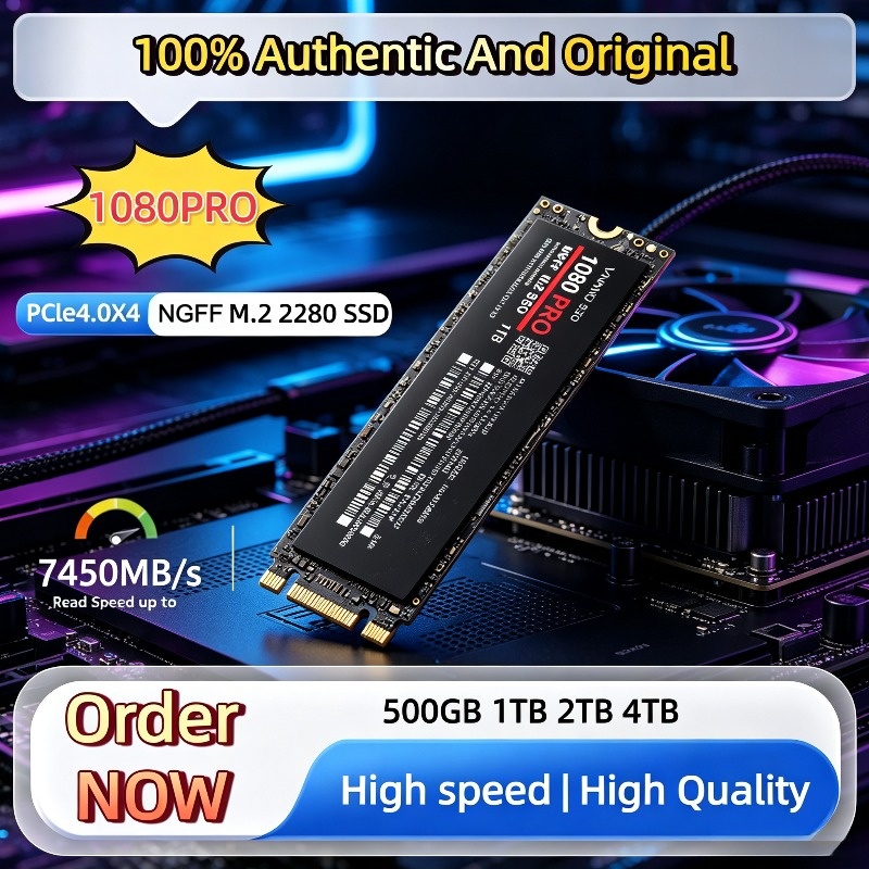 100% original 1080PRO PCIe 4.0 - Ssd 500Gb ulasan dan harga