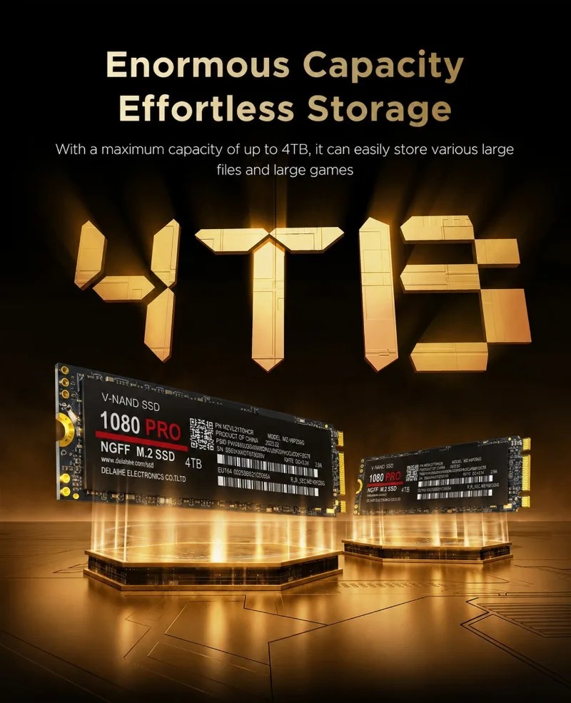 100% original 1080PRO PCIe 4.0 - Ssd 500Gb ulasan dan harga