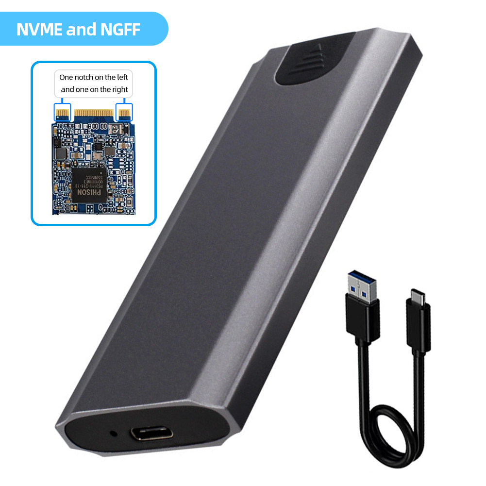 M.2 To USB Type C 3.1 SSD Case - Nvme Ssd ulasan dan harga