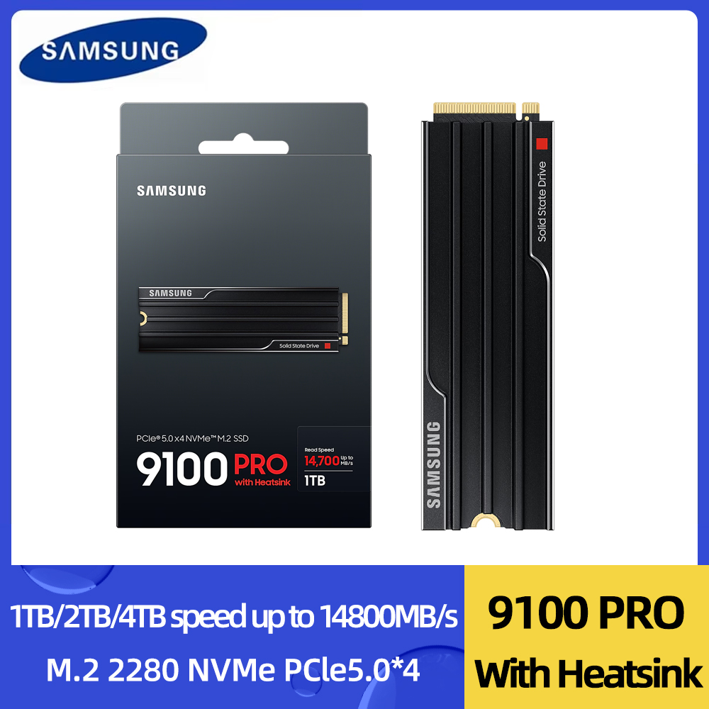 SAMSUNG SSD 9100 PRO with Heat - Samsung Ssd ulasan dan harga