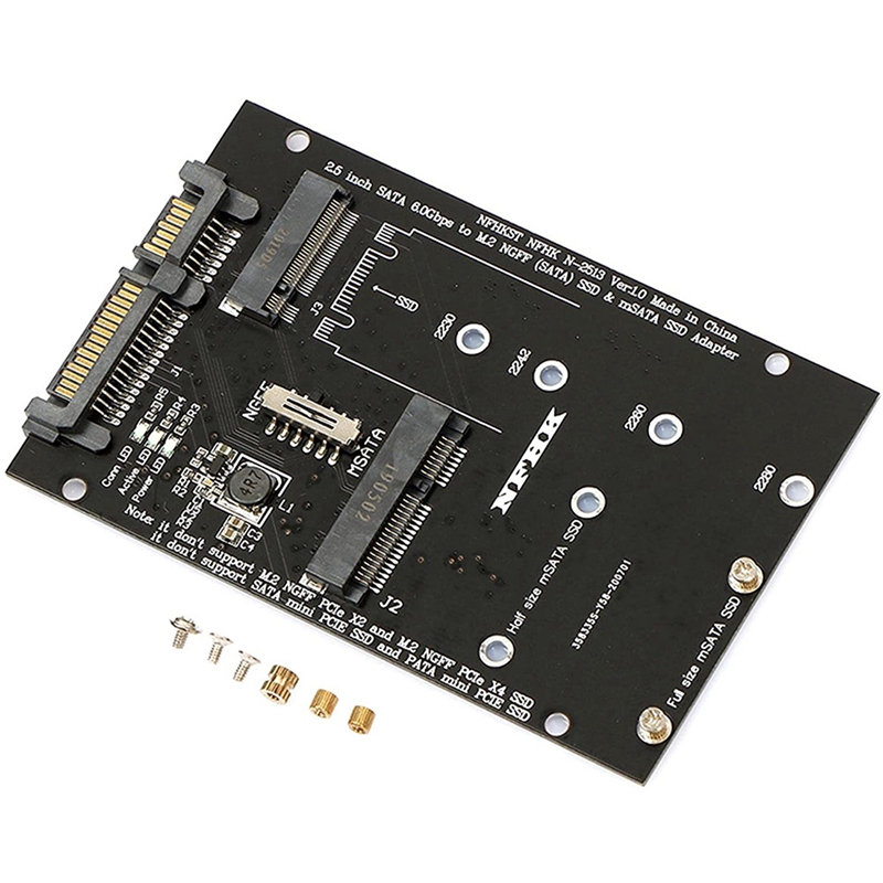 M.2 NGFF MSATA SSD to 2.5 Inch - Sata Ssd ulasan dan harga