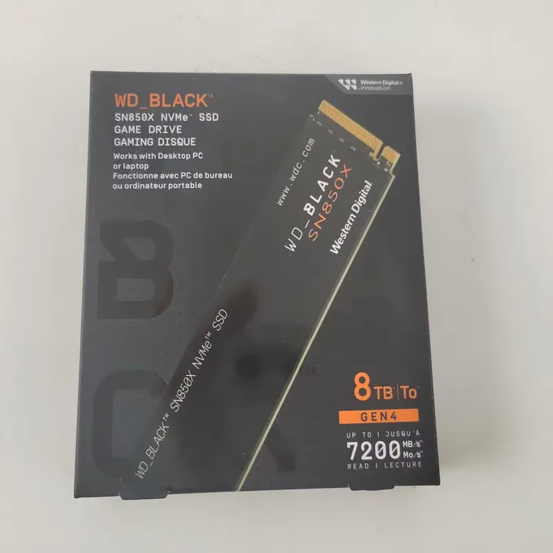 New WD_BLACK SN850X 8TB NVMe S - Nvme Ssd ulasan dan harga
