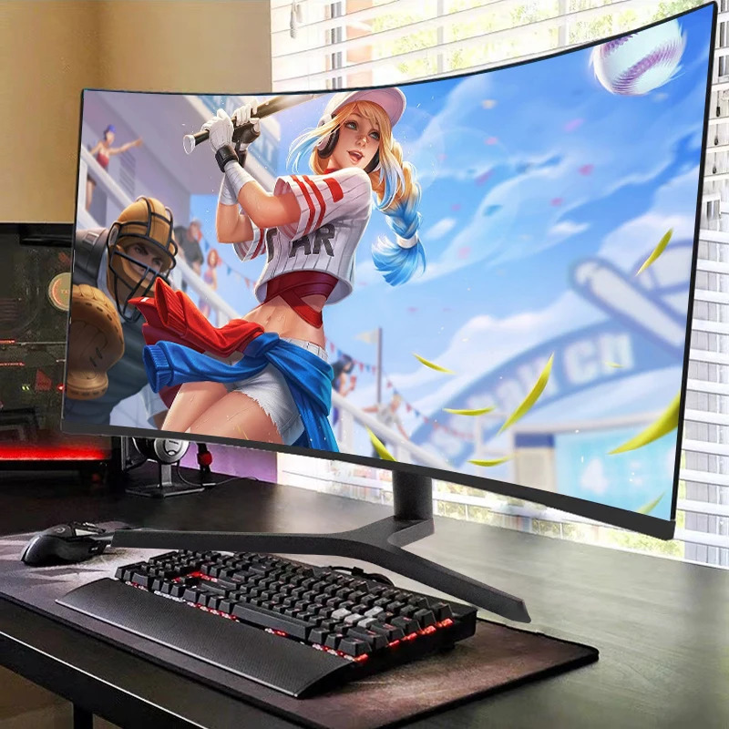 34 Inch Curved Monitor 144HZ 1 - Memory Card Ssd ulasan dan harga
